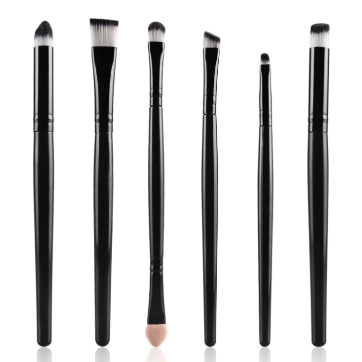 6PCS eye makeup cosmetics Brushes Set for Eyeshadow eyebrow lip eyeliner brush beauty make up tools 6PCS eye makeup cosmetics Brushes Set for Eyeshadow eyebrow lip eyeliner brush beauty make up tools